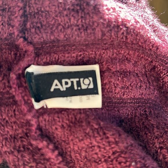 Apt 9 Ruffle Infinity Scarf Purple - Picture 4 of 5